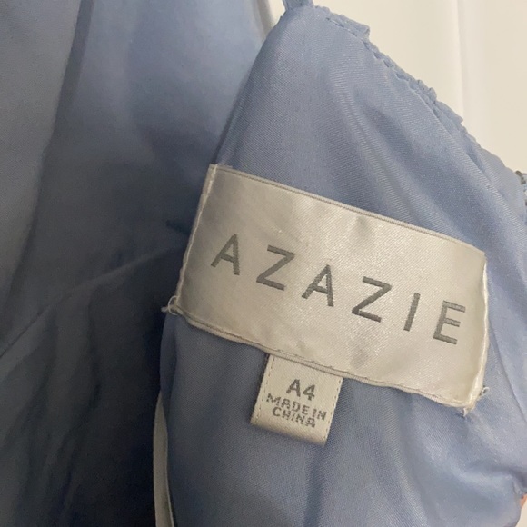 Dusty Blue Bridesmaid Dress - Picture 3 of 3